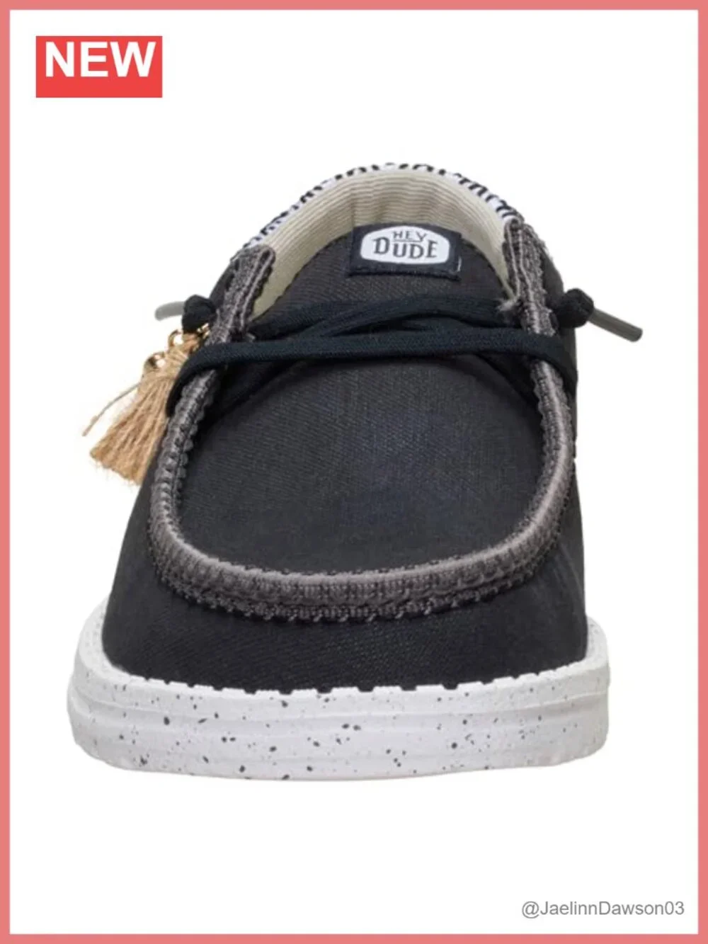 Woven Slip-On Loafer with Tassel Detail - Lightweight Summer Shoe